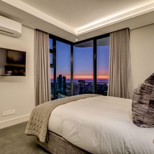 Second bedroom; ATTIQUE VIEW PENTHOUSE - Sea Point