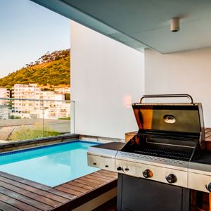 Braai; ATTIQUE VIEW PENTHOUSE - Sea Point