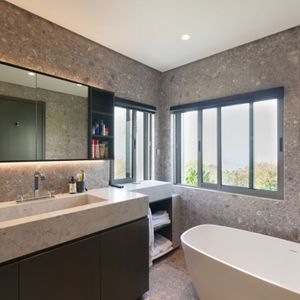 Master bathroom; GLEN BEACH 8 - Clifton