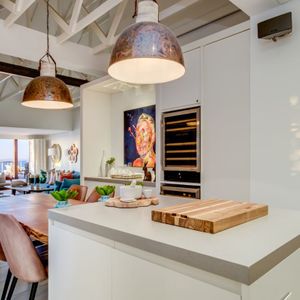 Open Plan Kitchen; GREEN NORTH PENTHOUSE - Green Point