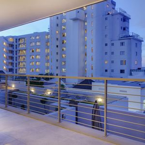 Balcony with side view; 204 FAIRMONT - Sea Point