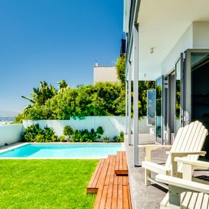 Deck and pool; 30 Ocean View Drive - Green Point