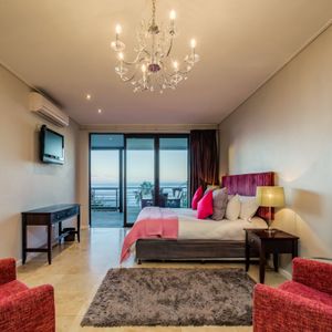 Fourth bedroom; SEA AND ROCK VILLA - Camps Bay