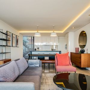 Open-plan living space; ROOFTOP SOLIS - Sea Point