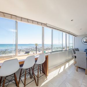 Kitchen seating & views; ATLANTIC GRACE - Mouille Point