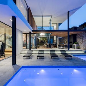 Pool and patio; ANCHOR HOUSE - Bantry Bay