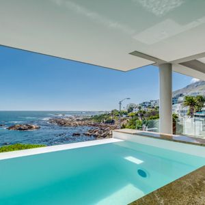 Swimming pool and views; BALI SUITE - Camps Bay