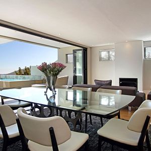 Dining area & Views; MEDBURN PENTHOUSE - Camps Bay