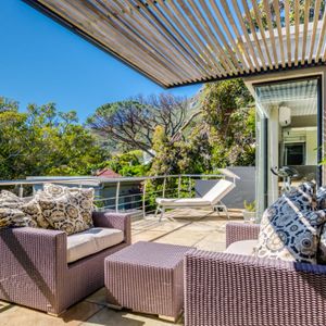 Upstairs balcony; VILLA  AUBURN - Camps Bay