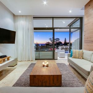 Lounge with TV; MARBLEWOOD - Camps Bay