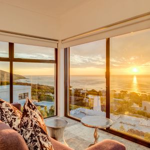 Views from the master bedroom; SUNSET BLISS - Camps Bay