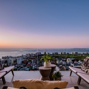 Upstairs balcony views; Villa Belle - Green Point