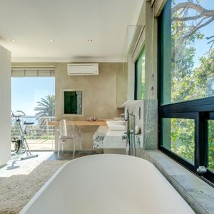 Main bathroom; VILLA  AUBURN - Camps Bay