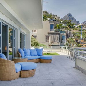 Outdoor lounge; CLIFTON PENTHOUSE - Clifton