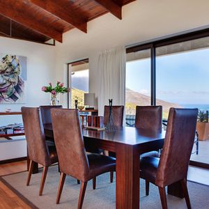 Dining area; OUDERKRAAL PLACE - Camps Bay