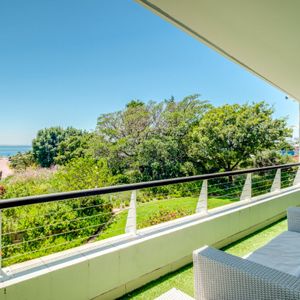 Balcony and views; AMANI VILLA - Mouille Point