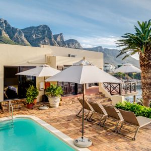 Outdoor area; TERRACE LODGE - Camps Bay