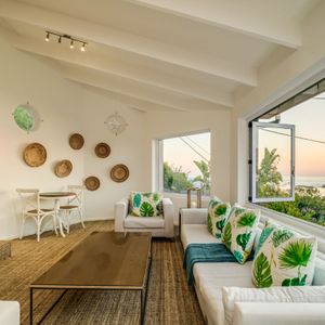 Living room; BUNGALOW ON 4th - Clifton