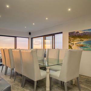 Dining area; SUNSET BLISS - Camps Bay
