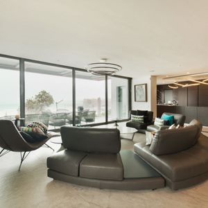 Living room; GLEN BEACH 8 - Clifton