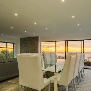 Dining table and views; SUNSET BLISS - Camps Bay