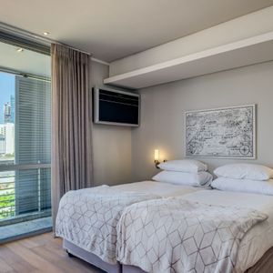 Second bedroom; 417 HARBOUR BRIDGE - Cape Town city centre