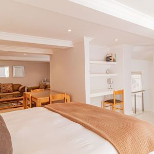 Fourth bedroom with lounge area; SELBOURNE - Sea Point