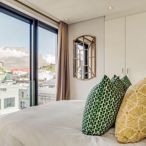 Main bedroom with view; 404 ON N - De Waterkant