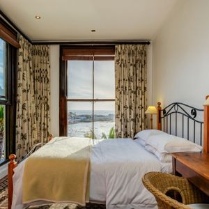 Bedroom with sea views; TERRACE LODGE - Camps Bay