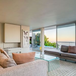 Living room and views; FALCON VIEWS - Camps Bay