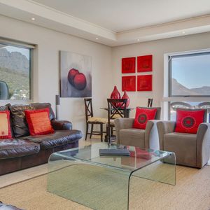 Living area & views; CLIFTON PENTHOUSE - Clifton