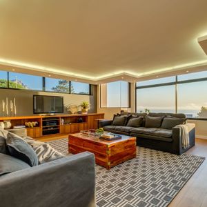 Comfortable Living Room with Gorgeous Views; danielle Perold - Camps Bay