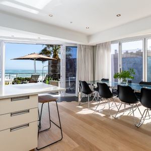 Dining Ocean Views; BEACHFRONT BLISS APARTMENT - Camps Bay