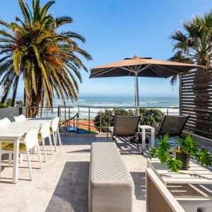 Outside Dining; BEACHFRONT BLISS APARTMENT - Camps Bay