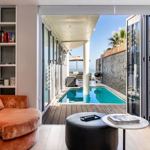 Master Lounge; BEACHFRONT BLISS APARTMENT - Camps Bay