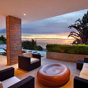 Outdoor living area; ANDARA - Camps Bay